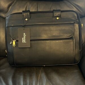 Black Laptop Briefcase for Men